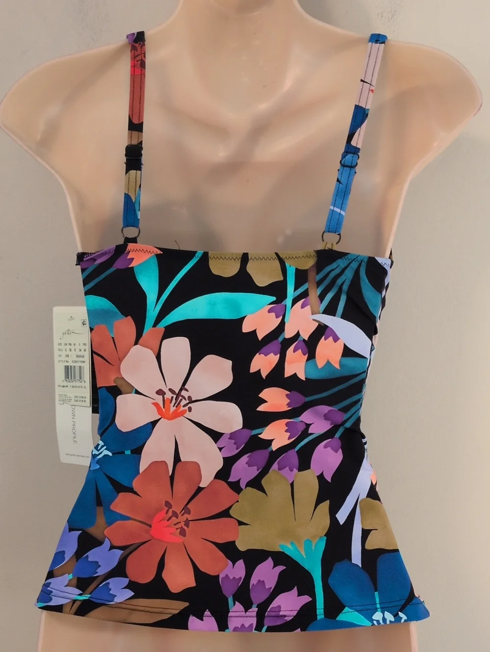 Profile by Gottex Melody D Cup Tankini Tops 6